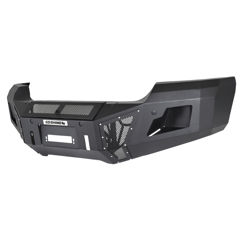 Go Rhino 15-19 GMC Sierra 2500HD/3500HD BR11 Front Bumper Replacement - Tex. Black - GTR Auto