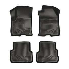 Husky Liners 08-11 Ford Focus WeatherBeater Combo Black Floor Liners - GTR Auto