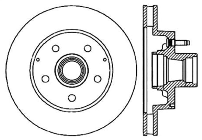 StopTech Slotted Sport Brake Rotor