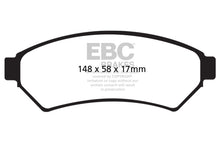 Load image into Gallery viewer, EBC 05-09 Buick Allure (Canada) 3.6 Yellowstuff Front Brake Pads