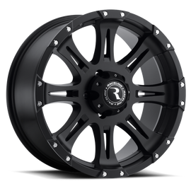 Raceline 981 Raptor 18x9in / 5x150 BP / 25mm Offset / 110.3mm Bore - Satin Black Wheel