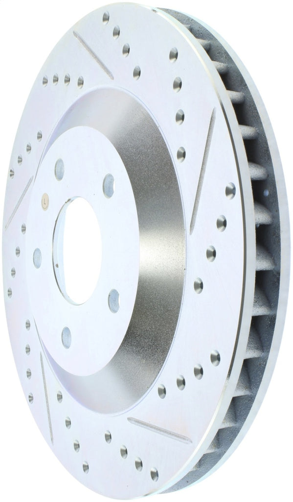 StopTech Select Sport Drilled & Slotted Rotor - Front Right