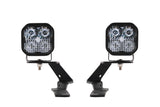 Diode Dynamics 19-21 Ford Ranger Sport SS3 LED Ditch Light Kit - White Combo