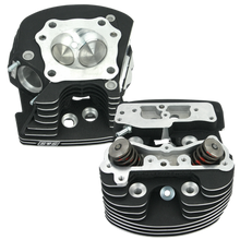 Load image into Gallery viewer, S&amp;S Cycle 84-99 BT Super Stock Cylinder Heads - Polished Aluminum Finish