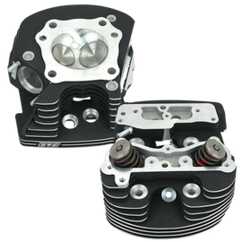 S&S Cycle 84-99 BT Super Stock Cylinder Heads - Polished Aluminum Finish