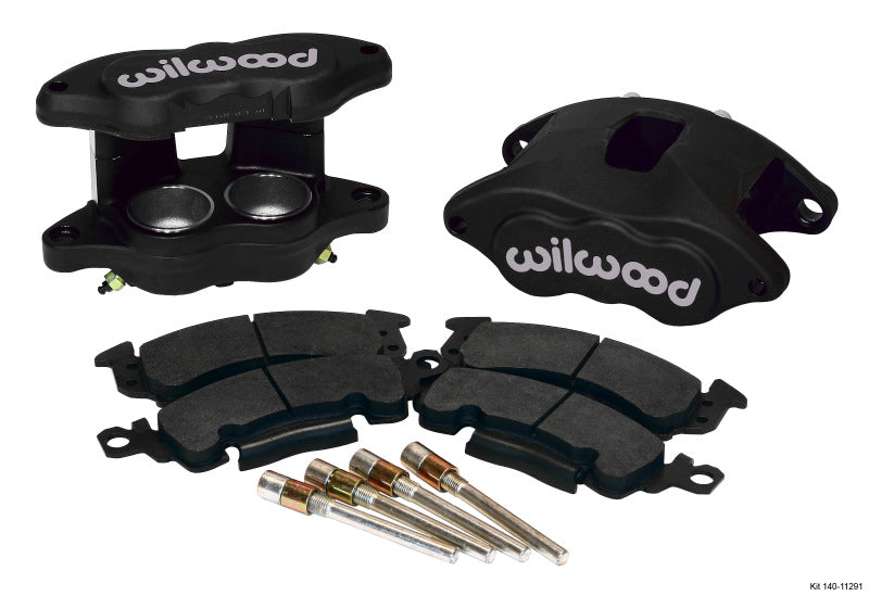 Wilwood D52 Front Caliper Kit - Gray Type III Ano 2.00 / 2.00in Piston 1.04in Rotor - GTR Auto