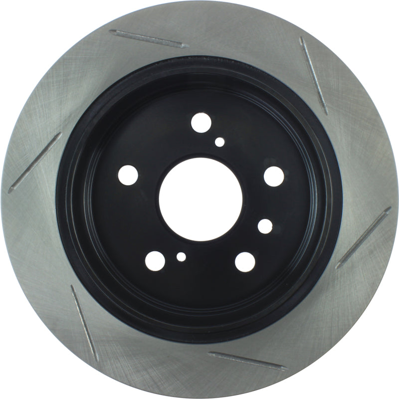 StopTech Power Slot 92-01 Toyota Camry 6cyl / 97-01 Lexus E Series Rear Right SportStop Slotted Rot