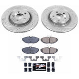 Power Stop 2006 Jaguar S-Type Rear Z23 Evolution Sport Brake Kit