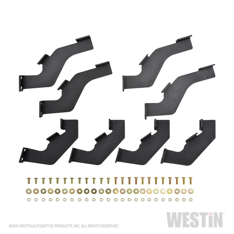 Westin 19-20 Ford Ranger SuperCrew HDX Drop Nerf Step Bars - Textured Black