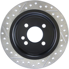 Load image into Gallery viewer, StopTech 02-06 Mini Cooper/Cooper S Slotted &amp; Drilled Left Rear Rotor