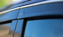 Load image into Gallery viewer, AVS 10-17 Chevy Equinox Ventvisor Low Profile Deflectors 4pc - Smoke w/Chrome Trim