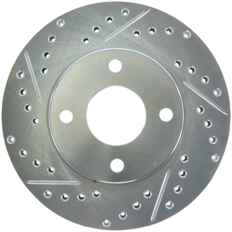 StopTech Select Sport Drilled & Slotted Rotor - Front Left