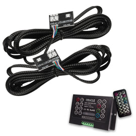 Oracle 20-21 Chevy Corvette C8 RGB+A Headlight DRL Upgrade Kit - ColorSHIFT 2