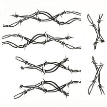 Load image into Gallery viewer, Rugged Ridge Side Decals Pair Barbed Wire 07-18 Jeep Wrangler