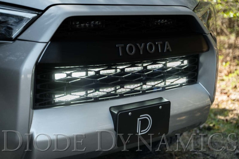 Diode Dynamics 14-19 Toyota 4Runner SS30 Dual Stealth Lightbar Kit  - Amber Combo