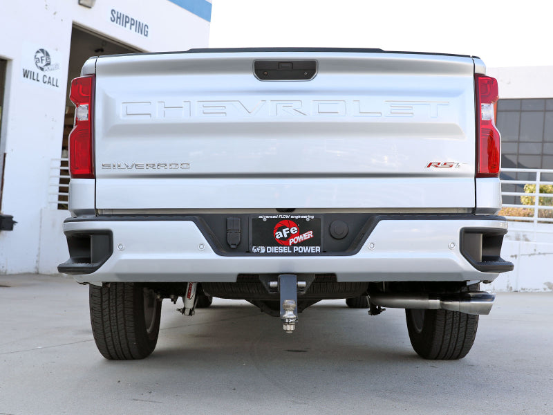 aFe Rebel XD Series 3in 304SS DPF-Back 20-21 GM Trucks L6-3.0L (td) LM2 - Dual Polished Tip