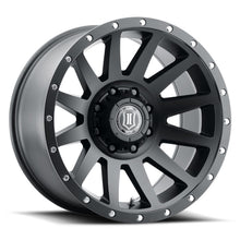 Load image into Gallery viewer, ICON Compression 20x10 8x180 -19mm Offset 4.75in BS 124.2mm Bore Satin Black Wheel
