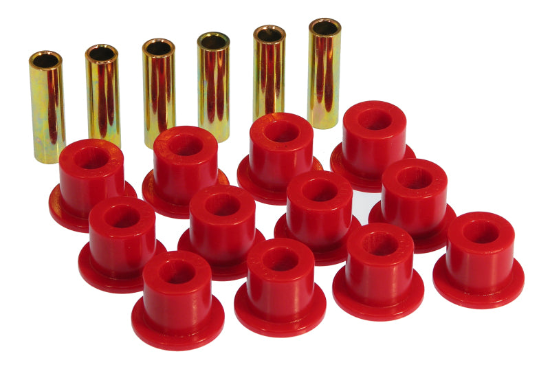 Prothane 72-81 International Scout II Spring & Shackle Bushings - Red