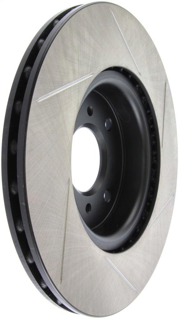 StopTech Power Slot 03-06 Sentra Spec V w/ Brembo SportStop Slotted Front Right Rotor
