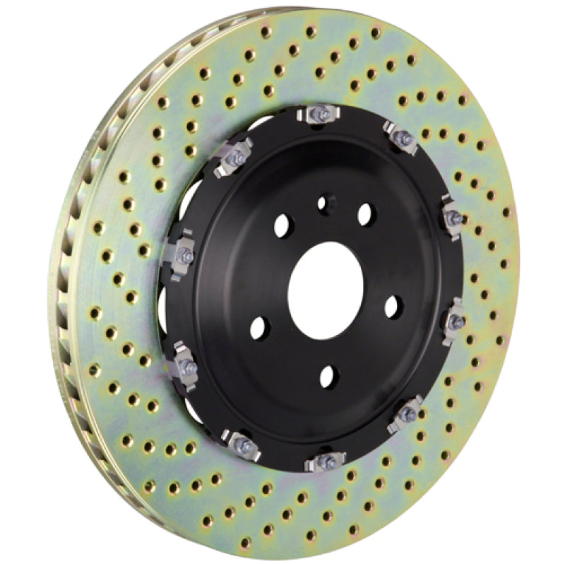 Brembo 08-16 R8 4.2/5.2 Excl CC Brake Front 2-Piece Discs 380x34 2pc Rotor Drilled