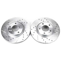 Load image into Gallery viewer, Power Stop 04-13 Mazda 3 Front Evolution Drilled &amp; Slotted Rotors - Pair