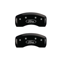 Load image into Gallery viewer, MGP 4 Caliper Covers Engraved Front &amp; Rear MGP Red finish silver ch