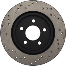 Load image into Gallery viewer, StopTech 05-10 Ford Mustang V6 4.0L / GT V8 4.6L Drilled Left Rear CRYO Rotor