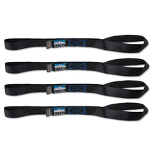 Load image into Gallery viewer, Mishimoto Medium-Duty Ratchet Tie-Down Kit (4-Pack) Black