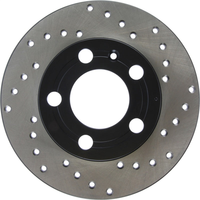 StopTech 98-11 Volkswagen Beetle Cryo Sport Drilled Left Rear Rotor