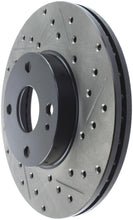 Load image into Gallery viewer, StopTech 91-03 Ford Escort ZX2 / 92-95 Mazda MX-3 Slotted &amp; Drilled Left Front Rotors