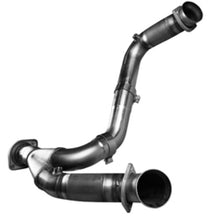 Load image into Gallery viewer, Kooks 99-06 GM 1500 Series 3in x OEM Out Cat SS Y Pipe Kooks HDR Req