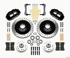 Wilwood Narrow Superlite 6R Front Hub & 1PC Rtr Kit 12.88in Drilled 79-81 Camaro