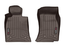 Load image into Gallery viewer, WeatherTech 2013+ Cadillac ATS (Does Not Fit Manual Transmission) Front FloorLiner - Cocoa