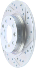 Load image into Gallery viewer, StopTech Select Sport 06-15 Mazda Miata MX-5 Slotted &amp; Drilled Vented Left Rear Brake Rotor