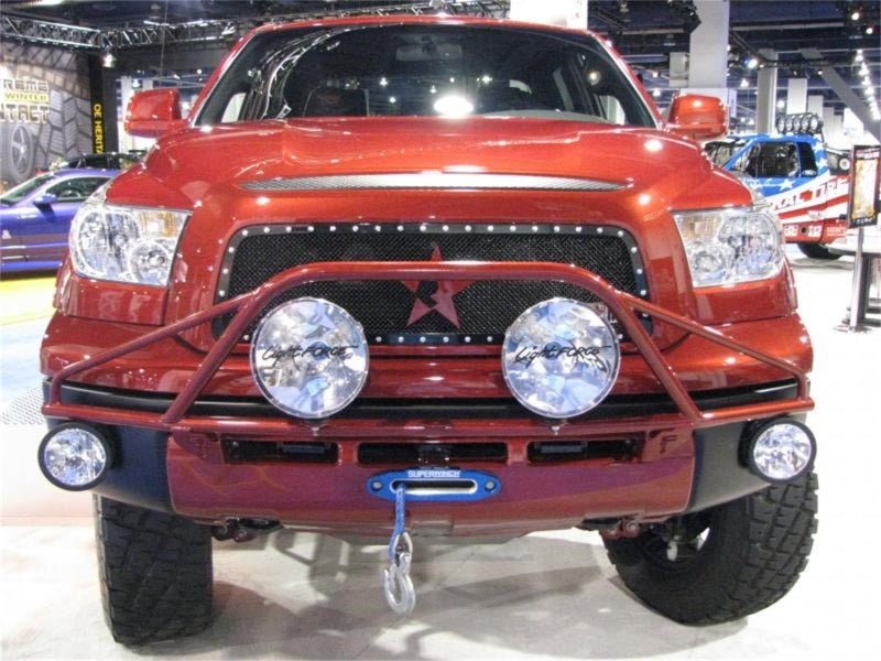 N-Fab Pre-Runner Light Bar 07-13 Toyota Tundra - Gloss Black