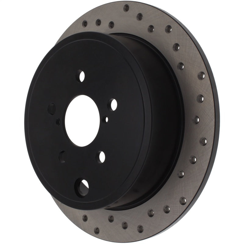 StopTech 08-14 Subaru WRX Drilled Right Rear Cryo Rotor