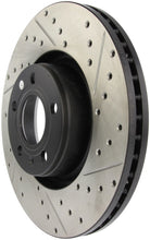 Load image into Gallery viewer, StopTech 05-10 Audi A6 (Not Quattro) / 05-08 A6 Quattro 3.2L Slotted &amp; Drilled Left Front Rotor