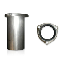 Load image into Gallery viewer, Stainless Works Collector Adapter 3-Bolt 3-1/2in OD Tubing 2-1/2in OD Outlet