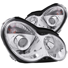 Load image into Gallery viewer, ANZO 2001-2007 Mercedes Benz C Class W203 Projector Headlights Chrome