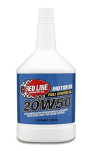 Load image into Gallery viewer, Red Line 20W50 Motor Oil Quart - Single