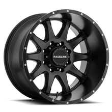 Load image into Gallery viewer, Raceline 930B Shift 17x9in / 5x127/5x139.7 BP / -12mm Offset / 87.1mm Bore - Satin Black Wheel