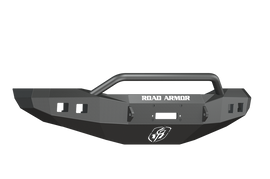 Road Armor 06-09 Dodge 2500 Stealth Front Winch Bumper w/Pre-Runner Guard - Tex Blk