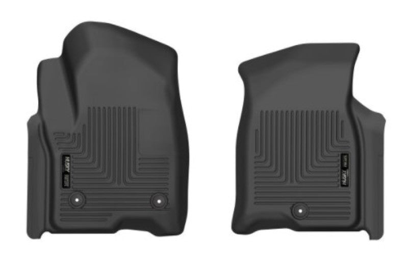 Husky Liners 21-23 Chevy Tahoe / 21-23 Cadillac Escalade X-Act Contour Black Front Seat Floor Liners - GTR Auto