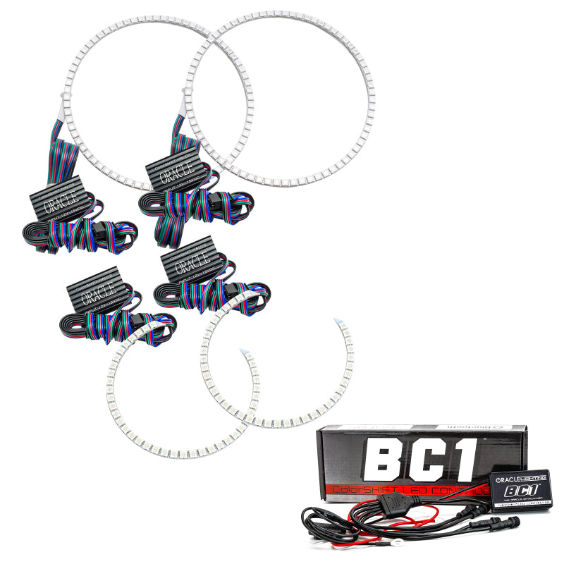 Oracle BMW 3 Series 06-11 Halo Kit - Projector - ColorSHIFT w/ BC1 Controller - GTR Auto