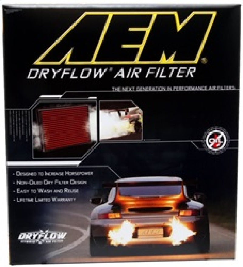 AEM 2015 Ford Mustang 2.3L/3.7L/5.0L Dryflow Air Filter - GTR Auto