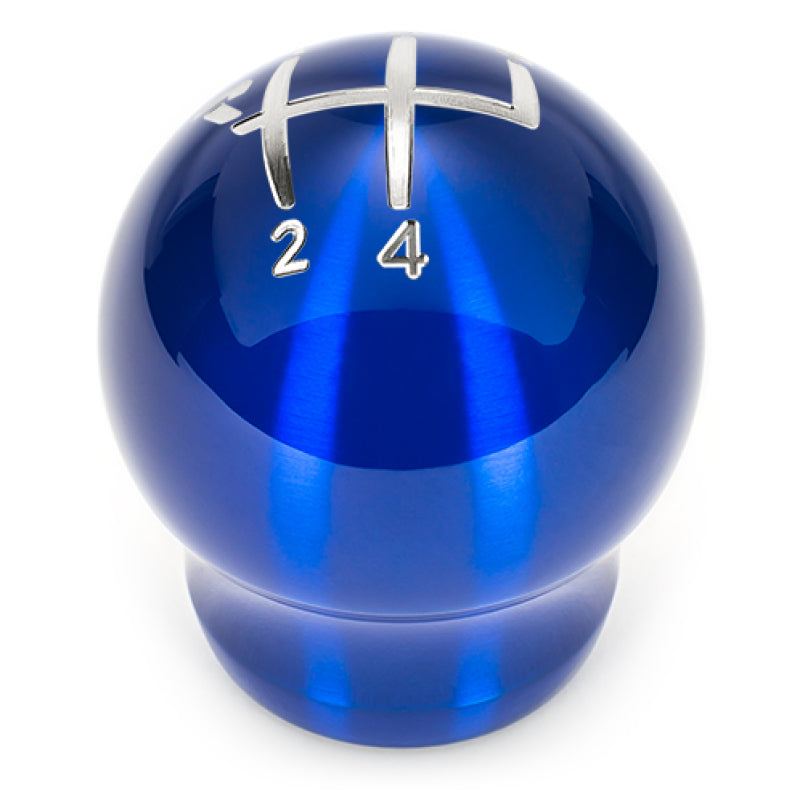 Raceseng Contour Shift Knob (Gate 5 Engraving) BMW Adapter - Blue Translucent