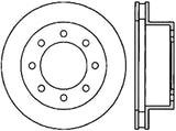 StopTech 00-02 Dodge Ram SportStop Cryo Slotted & Drilled Front Right Rotor