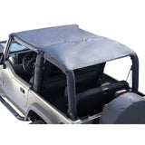 Rugged Ridge Header Roll Bar Top Black Diamond 97-06TJ