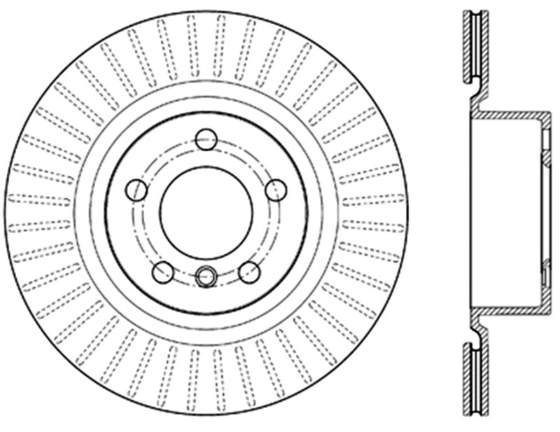 StopTech Slotted Sport Brake Rotor