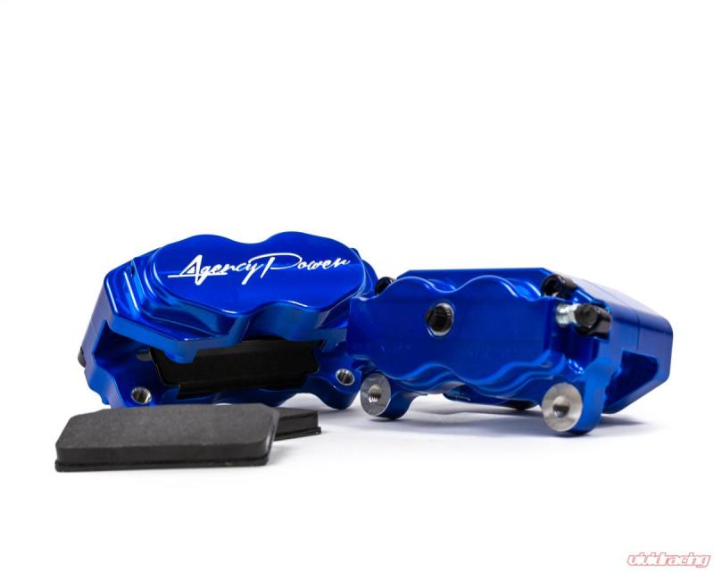Agency Power Big Brake Kit Front and Rear Blue Ice Can-Am Maverick X3 Turbo 14-18